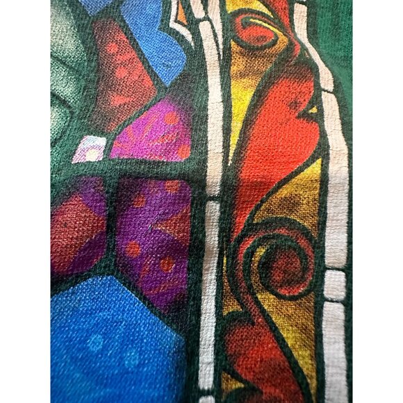 The Legend of Zelda Wind Waker Stained Glass Graphic T-Shirt – Men’s Size M – Gr - Picture 2 of 9